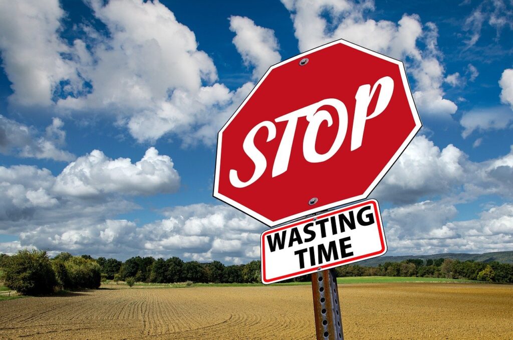 Are we wasting time or running out of time? Or do we think too much of time that it feels shorter than it should be?